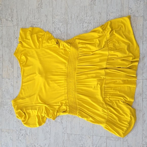 TORRID Size 1 Super Soft Babydoll Style Short Sleeve Shirt 14 16 - Picture 4 of 10